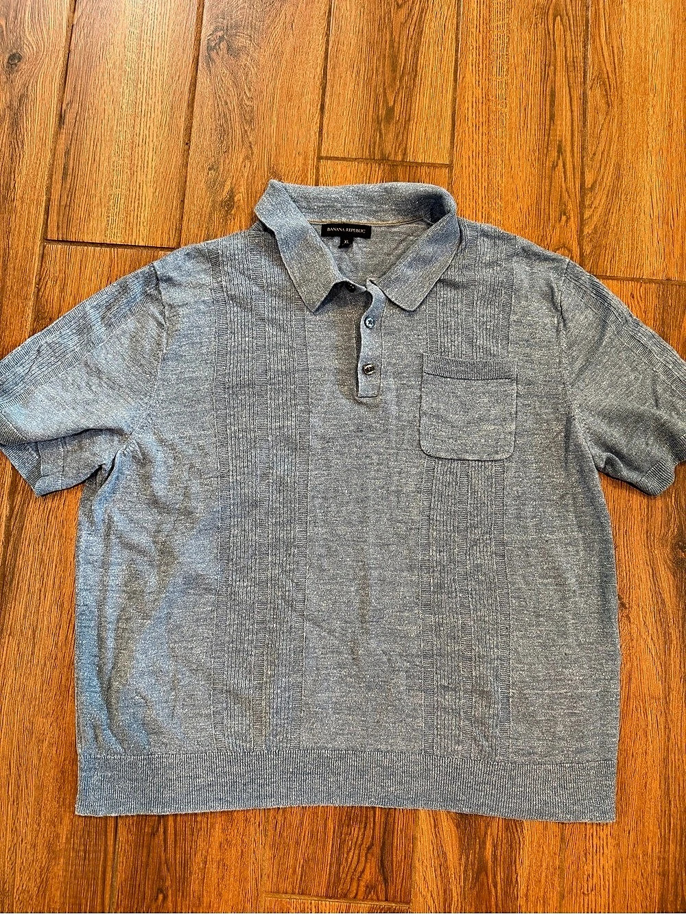 Banana Republic Men's blue Polo Shirt Size XL